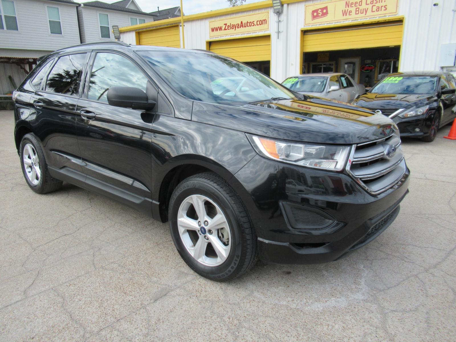 2015 Gray /Tan Ford Edge (2FMTK3G8XFB) with an 3.5 Liter V6 engine, Automatic transmission, located at 1511 North Shepherd Dr., Houston, TX, 77008, (281) 657-1221, 29.798361, -95.412560 - 2015 FORD EDGE SE VIN: 2FMTK3G8XFBB99744 2 F M T K 3 G 8 X F B B 9 9 7 4 4 4 DOOR WAGON/SPORT UTILITY 3.5L V6 F DOHC 24V GASOLINE FRONT WHEEL DRIVE - Photo #0